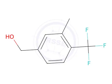 Chemical structure of (3-Methyl-4-(trifluoromethyl)phenyl)methanol
