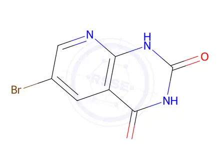Chemical structure of 6-BROMOPYRIDO[2,3-D]PYRIMIDINE-2,4(1H,3H)-DIONE