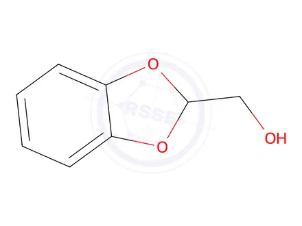 Chemical structure of 1,3-Benzodioxole-2-methanol