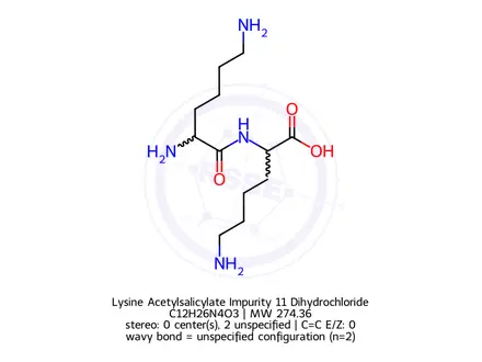 Chemical structure of Lysine Impurity 85