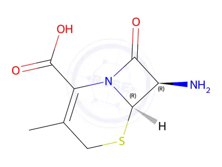 Chemical structure of Cefalexin Impurity B