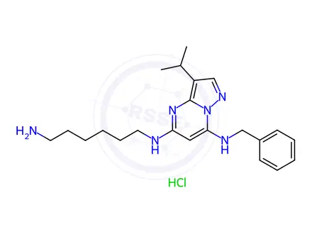 Chemical structure of BS-181 HCl