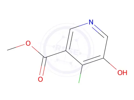 Chemical structure of Methyl 4-chloro-5-hydroxynicotinate