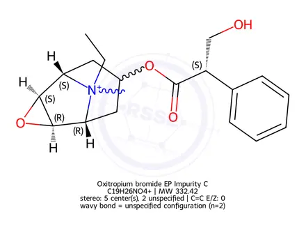 Chemical structure of Oxitropium bromide EP Impurity C