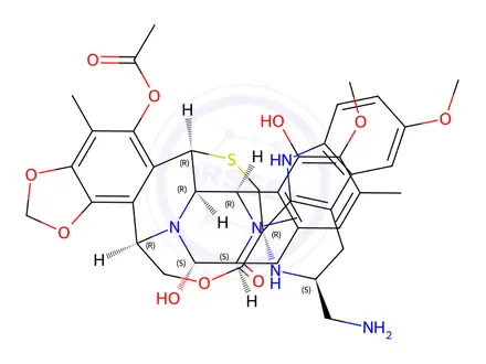 Chemical structure of Lurbinectedin Impurity 38