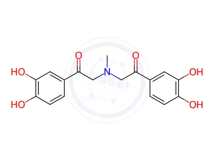 Chemical structure of Noradrenaline (Norepinephrine) Impurity 29