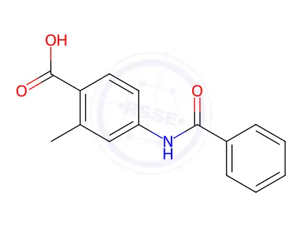 Chemical structure of Tolvaptan Impurity 21