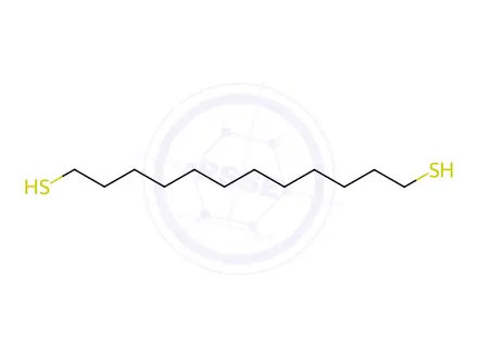 Chemical structure of 1,12-DIMERCAPTODODECANE