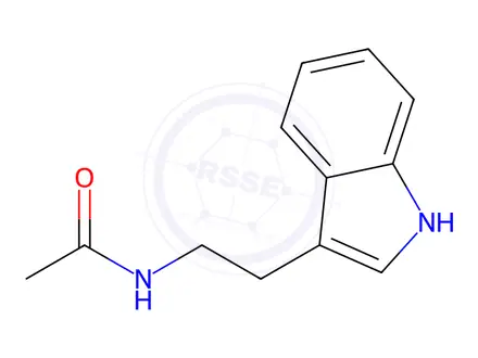 Chemical structure of N-Acetyltryptamine