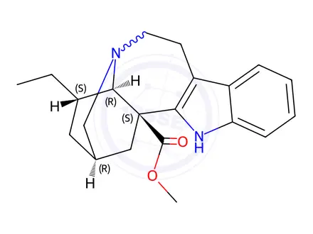 Chemical structure of Coronaridine
