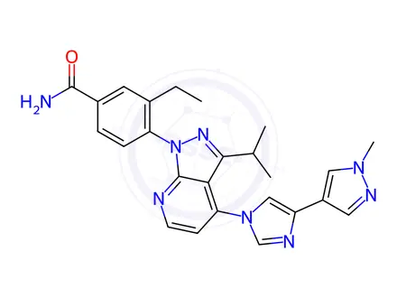 Chemical structure of TAS-116