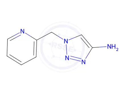 Chemical structure of 1-(Pyridin-2-ylmethyl)-1h-1,2,3-triazol-4-amine