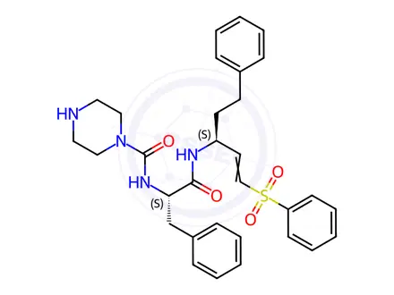 Chemical structure of K 777 Impurity 10