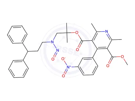 Chemical structure of Lercanidipine Impurity 76