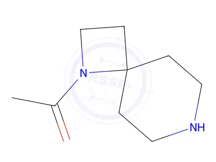 Chemical structure of 1-(1,7-Diazaspiro[3.5]Nonan-1-yl)ethan-1-one