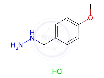 Chemical structure of (4-Methoxybenzyl)hydrazine Hydrochloride