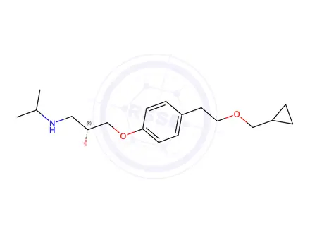 Chemical structure of Betaxolol Impurity 12