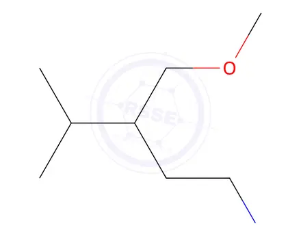 Chemical structure of 4-Methoxy-3-(propan-2-yl)butan-1-amine