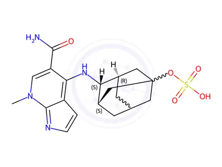 Chemical structure of Peficitinib Impurity 22