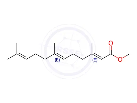 Chemical structure of (E,E)-Methyl Farnesoate