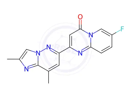 Chemical structure of Risdiplam Impurity 21
