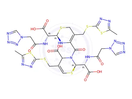 Chemical structure of Cefazolin Impurity 82