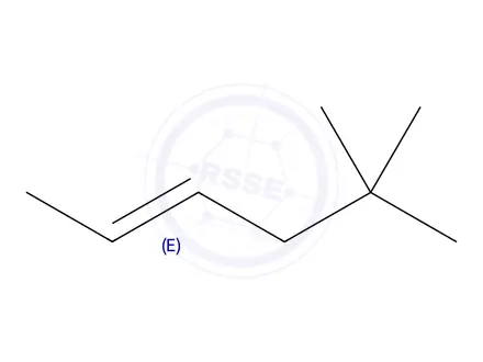 Chemical structure of 5,5-Dimethyl-2-hexene