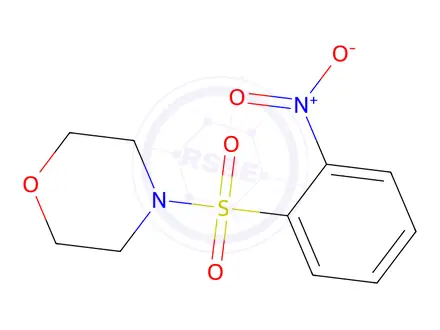 Chemical structure of 4-(2-Nitrophenylsulfonyl)morpholine