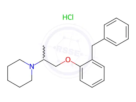 Chemical structure of Benproperin hydrochloride
