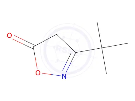 Chemical structure of 3-(1,1-Dimethylethyl)-5(4H)-isoxazolone
