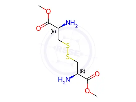 Chemical structure of L-Cystine Dimethyl Ester
