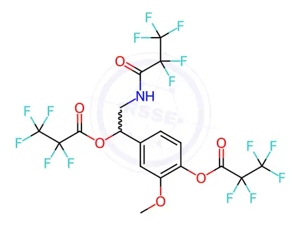 Chemical structure of Adrenaline Hydrochloride Impurity 141