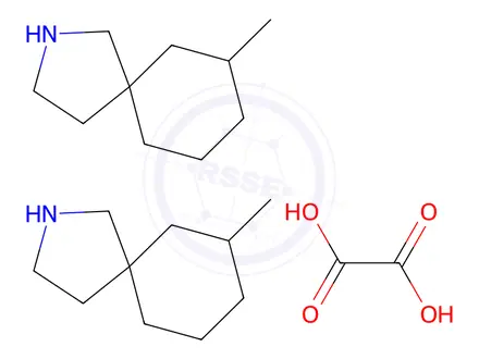 Chemical structure of 7-Methyl-2-azaspiro[4.5]Decane hemioxalate