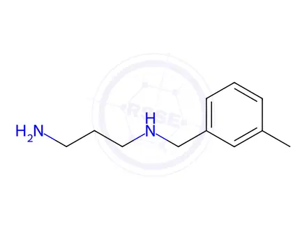 Chemical structure of N1-(3-methylbenzyl)propane-1,3-diamine