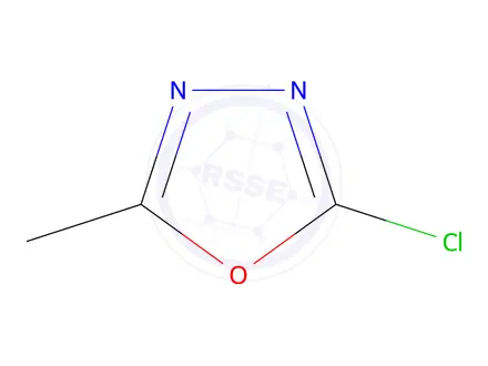 Chemical structure of 2-chloro-5-methyl-1,3,4-oxadiazole