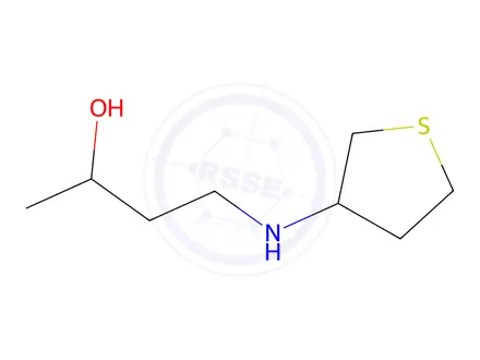 Chemical structure of 4-((Tetrahydrothiophen-3-yl)amino)butan-2-ol