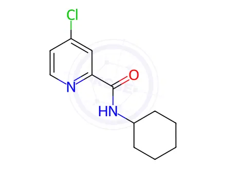Chemical structure of N-Cyclohexyl 4-Chloropicolinamide