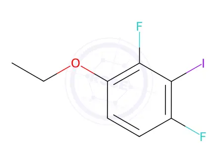 Chemical structure of 1-Ethoxy-2,4-difluoro-3-iodobenzene
