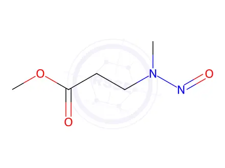 Chemical structure of N-Nitroso-N-methyl-3-aminopropionic Acid, Methyl Ester