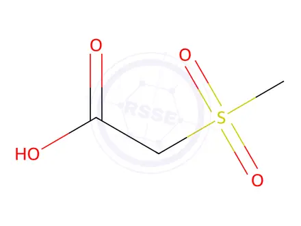 Chemical structure of METHANESULFONYLACETIC ACID