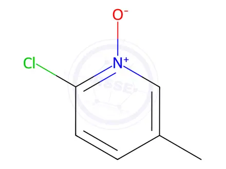 Chemical structure of 2-Chloro-5-methylpyridine 1-oxide