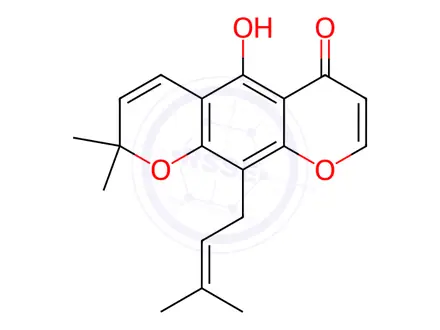 Chemical structure of Eriosematin