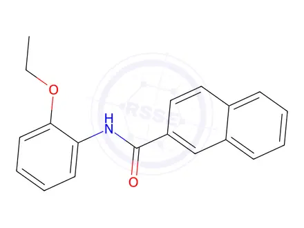Chemical structure of N-(2-Ethoxyphenyl)naphthalene-2-carboxamide