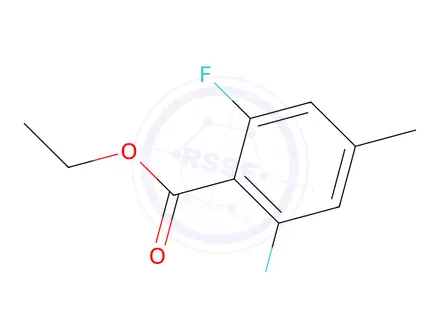 Chemical structure of Ethyl 2,6-difluoro-4-Methylbenzoate