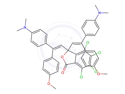 Chemical structure of NIR BLACK 78