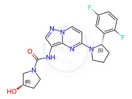 Chemical structure of Larotrectinib Impurity 21