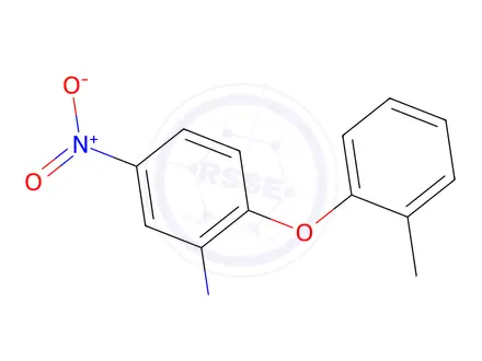 Chemical structure of 1-(2-Methylphenoxy)-2,4-dinitrobenzene