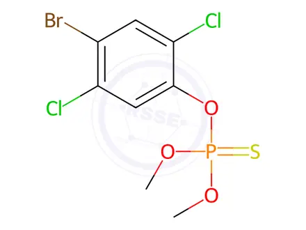 Chemical structure of Bromophos-methyl