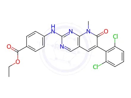 Chemical structure of PD 0166285 Impurity 112