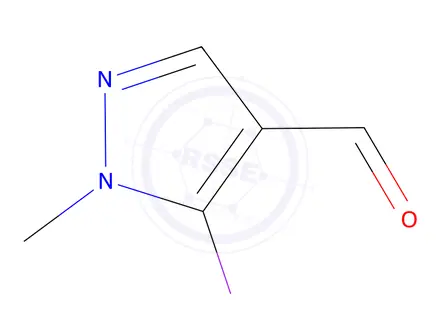 Chemical structure of 5-Iodo-1-methyl-1H-pyrazole-4-carbaldehyde